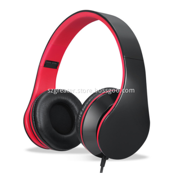 Wired headphone with Mic cheap headset